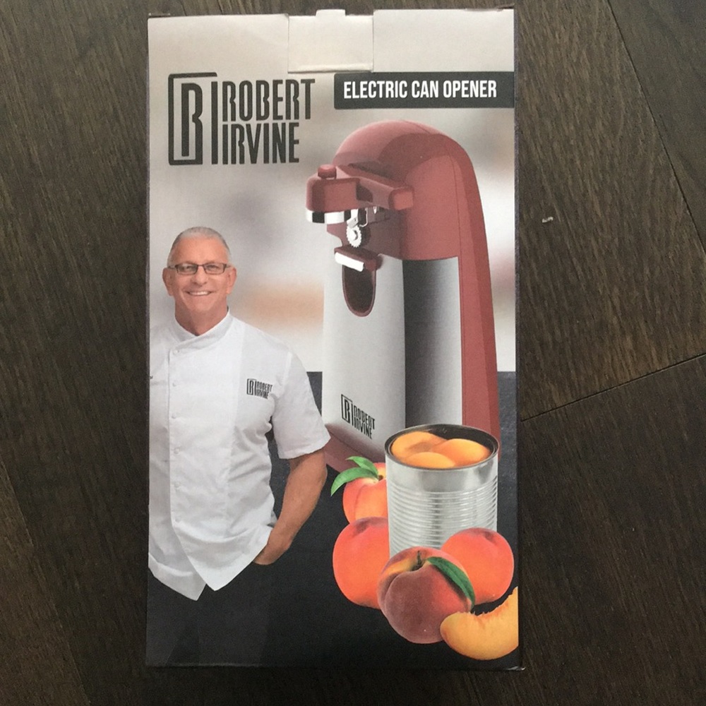 Robert Irvine Electric Can Opener, Brand New